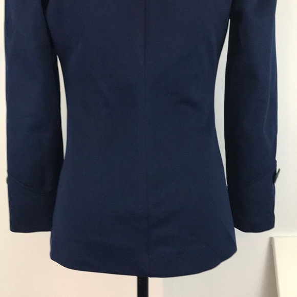 Vintage Sears JR .Baguar Navy Blue Blazer Jacket Size 9 - Picture 6 of 7